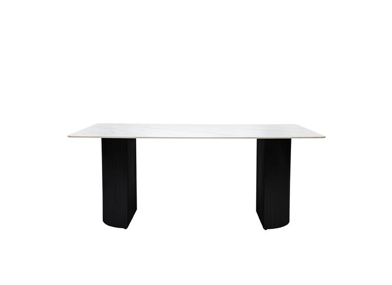 Messina Grey Or White 1.8 m Stone Dining Tables -