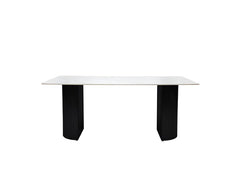 Messina Grey Or White 1.8 m Stone Dining Tables -