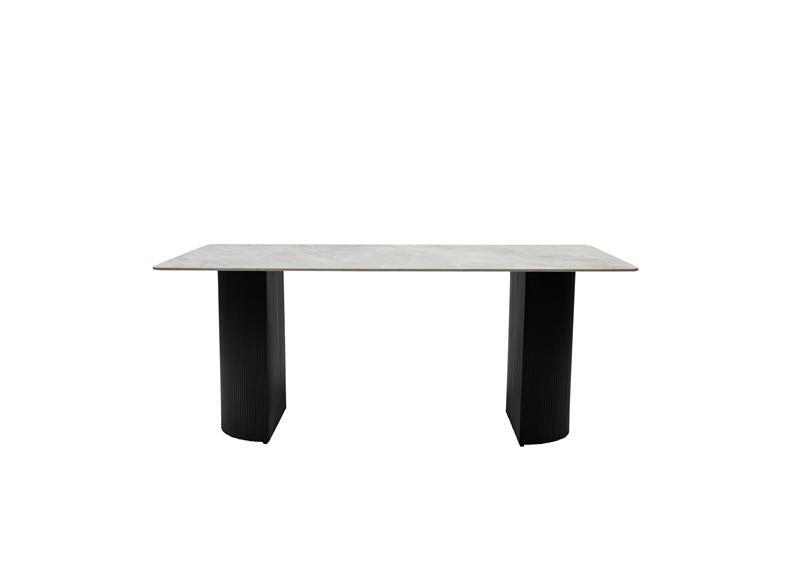 Messina Grey Or White 1.8 m Stone Dining Tables -