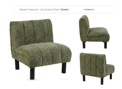 Lily Accent Chair - Green
