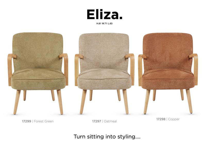 Eliza Accent Chair - Oatmeal