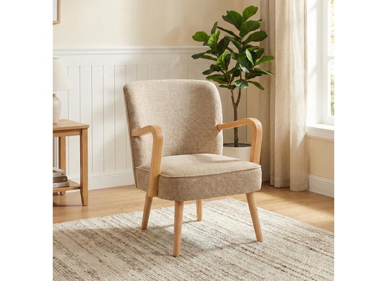 Eliza Accent Chair - Oatmeal