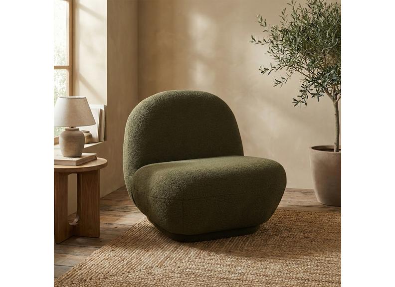 Maisie Green Accent Chair - room