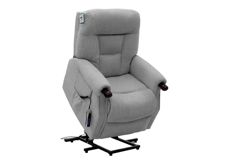 Astoria Dual Motor Lift & Rise Chair Silver