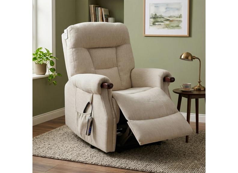Astoria Dual Motor Lift & Rise Chair Beige