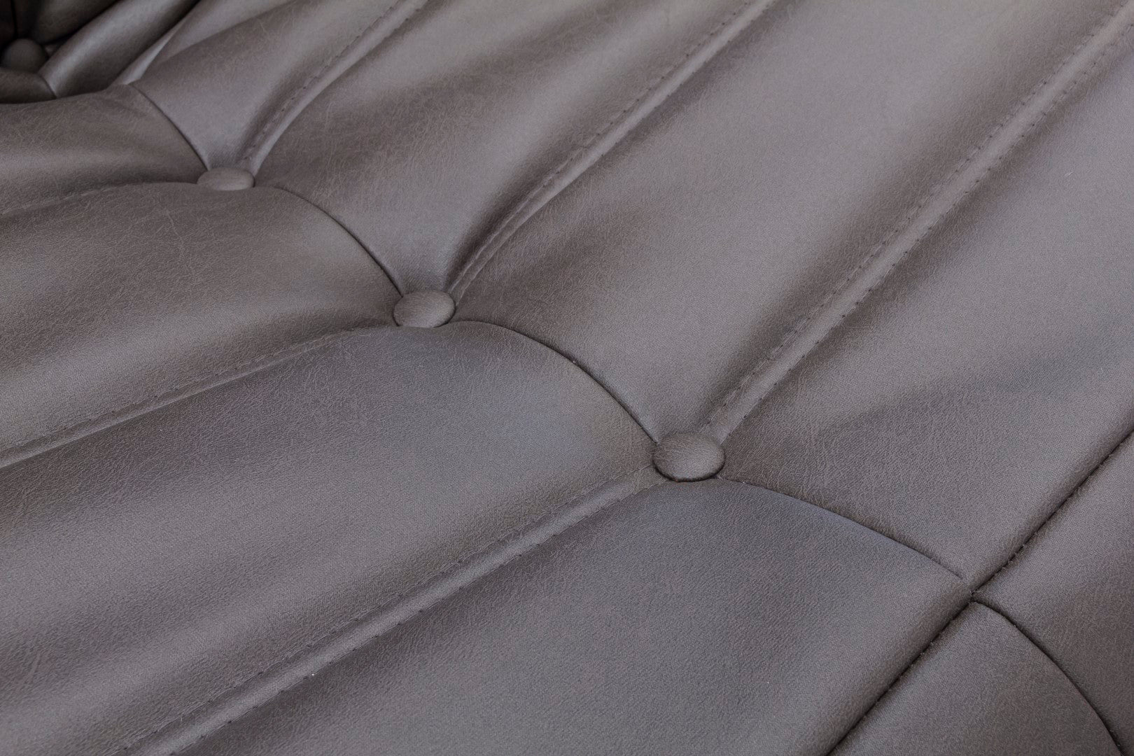 Capri Swivel Rocker Recliner Chair – Modern Reclining Accent Chair in Dark Grey
