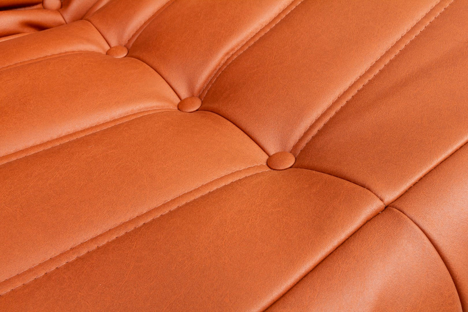 Capri Swivel Rocker Recliner Chair – Modern Reclining Accent Chair in Pumpkin