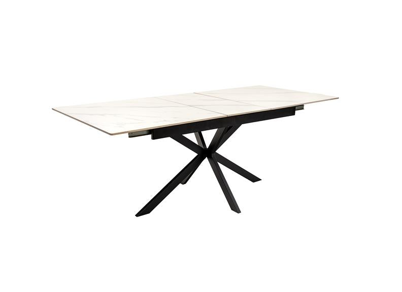 Arrigo Grey Or White Extending Dining Tables - Sintered Stone Table Tops