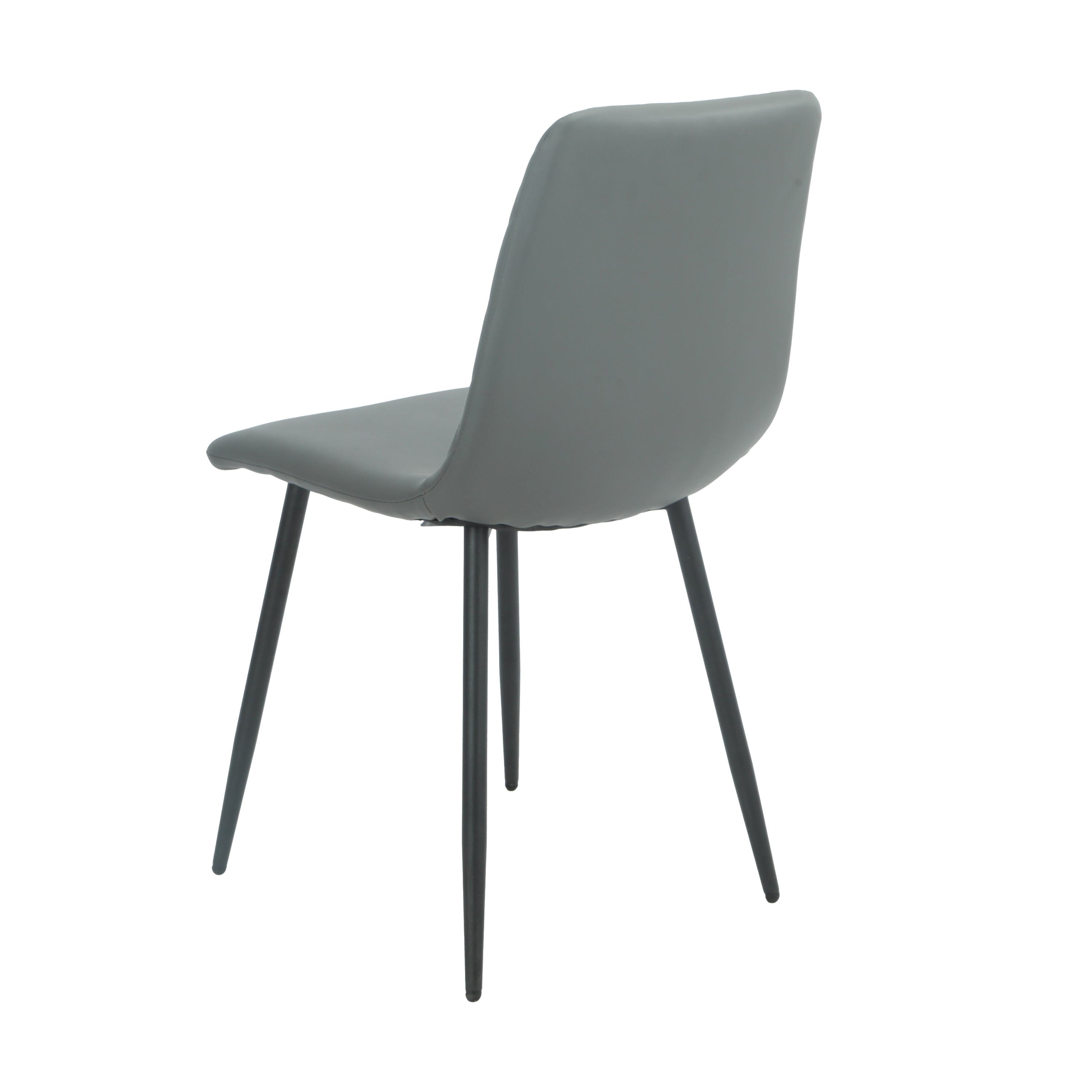 Argenta 90cm Dining Set - With Four Dark Grey Chairs