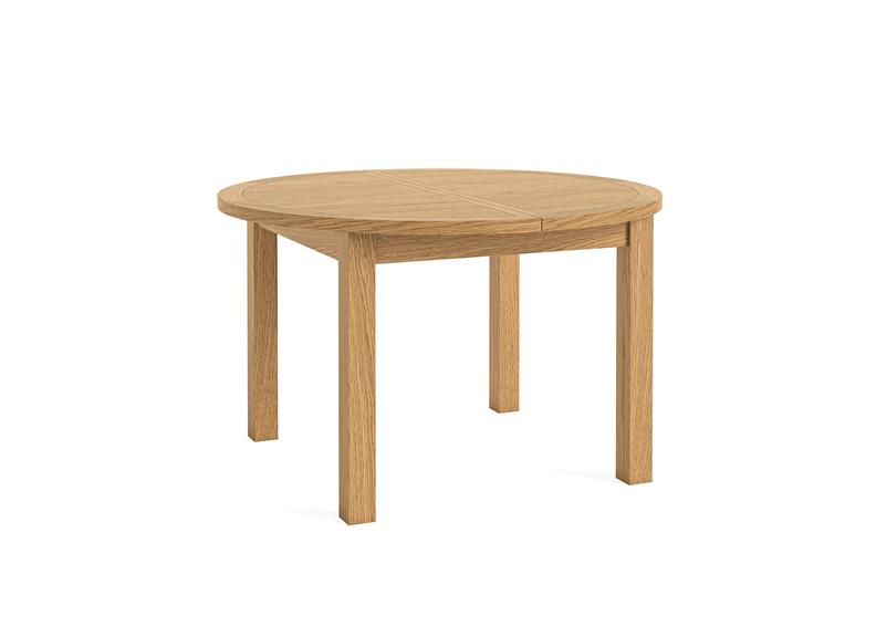 Brford Round Extending Table - closed