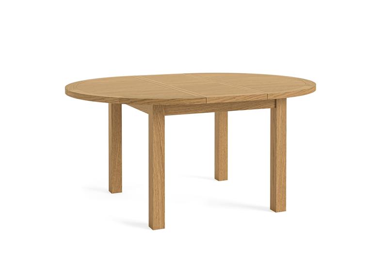Brford Round Extending Table - open