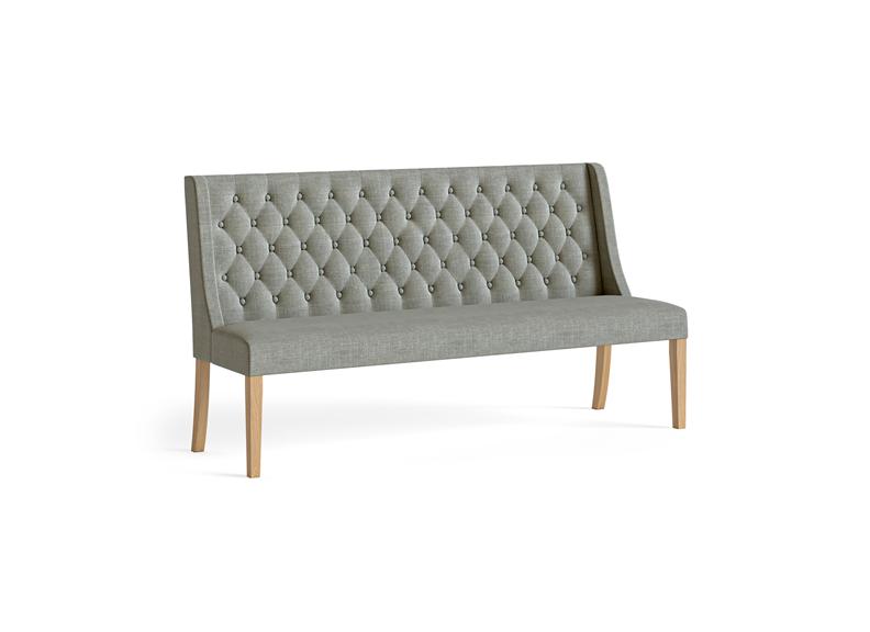 Normandy Dining Sofas | Buttonback Sofa In Three Colour Options