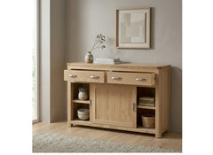 New Treviso Oak Sliding Door Sideboard
