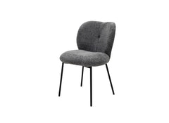 Opal Fabric Dining Chair – Charcoal Fabric Dining Chair
