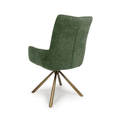 Aldo Chair Bronze leg - Set of 2 - Green - Image 3