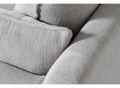 Ali Greige 2 Seat Sofa - detail