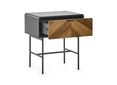 Avin Lamp Table - drawer open