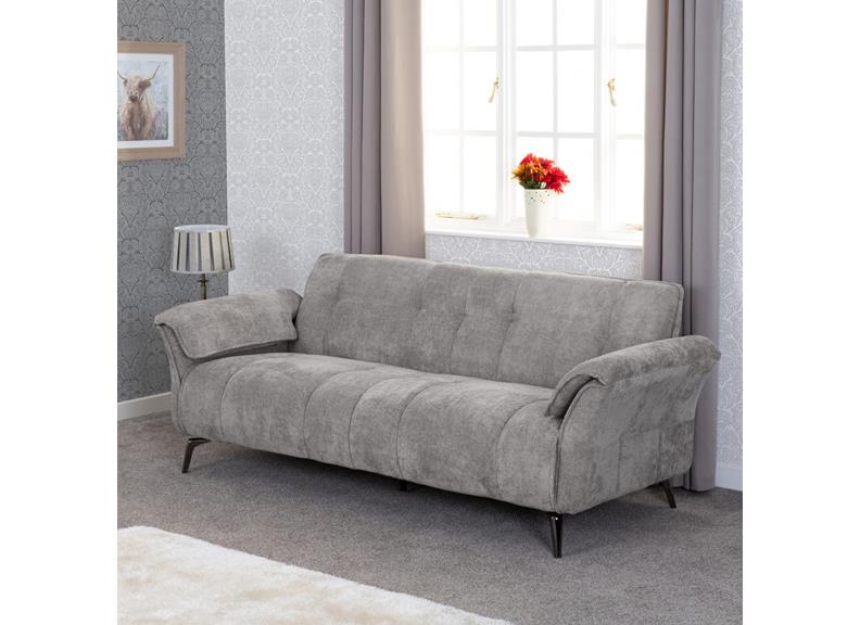 Amalfi Fabric Three Seat Sofas