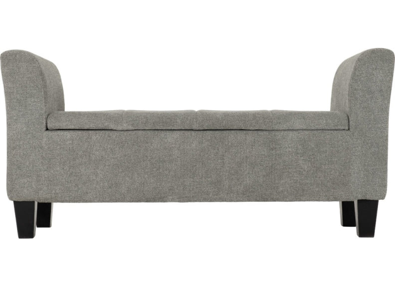 Amelia Grey Fabric Bench/Box
