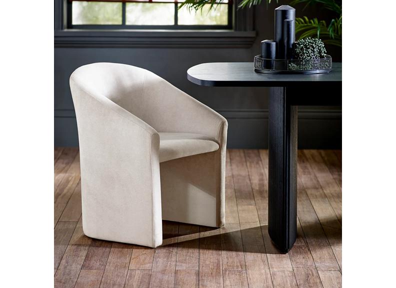 Anthea Cream Dining Chair - room