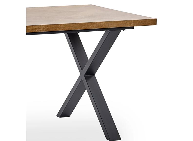Aron Dining Table - metal base