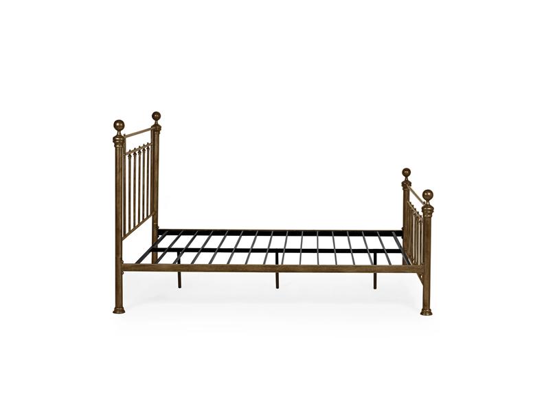 Aurelia Brass Metal Antique Style Bed (Pre-Order Only)