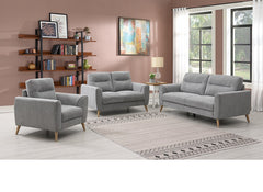 Andreson 3SS+2SS+SS Grey Sofas