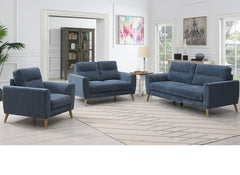 Andreson 3SS+2SS+SS Blue Sofas
