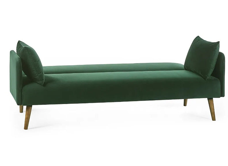 Andi Green Sofa Bed - open - c/o