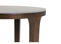 Axton Round Drinks Table - side