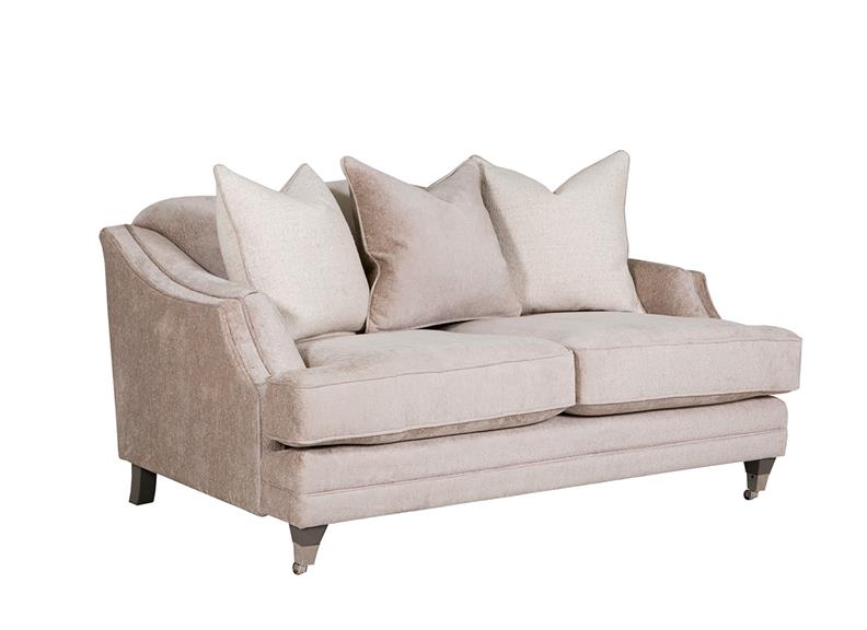 Belvedere Mink Pillow Back Two Seat Sofa - 2