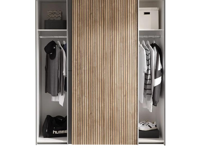Berno Wardrobe Without Mirror - interior - 2
