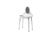 Billy White Dressing Table W/Mirror