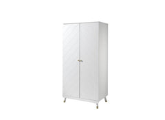 Billy White Double Wardrobe - 1