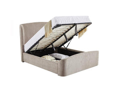 Blaire Fabric Storage Bed (Pre-Order All Except 5 ft Cream) – Upholstered Storage Bed