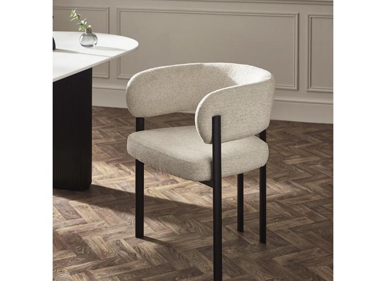 Bolivia Fabric Dining Chair - room