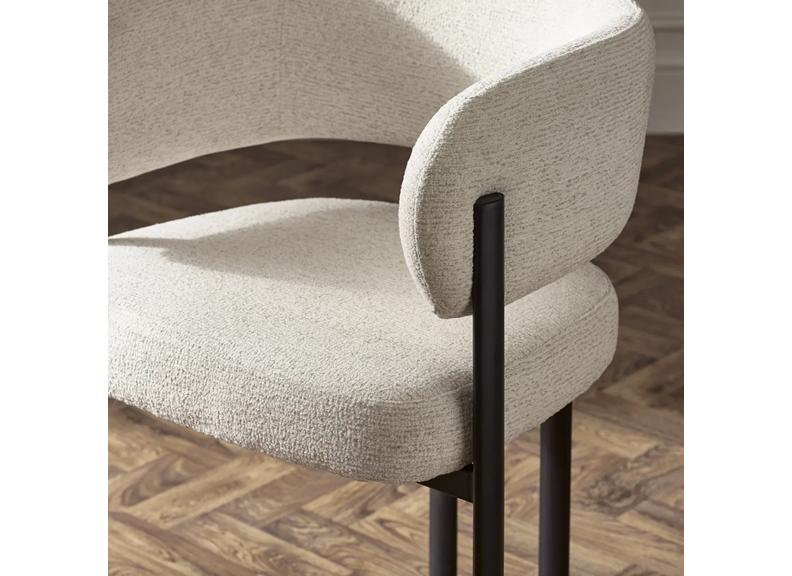 Bolivia Fabric Dining Chair - detail - 1