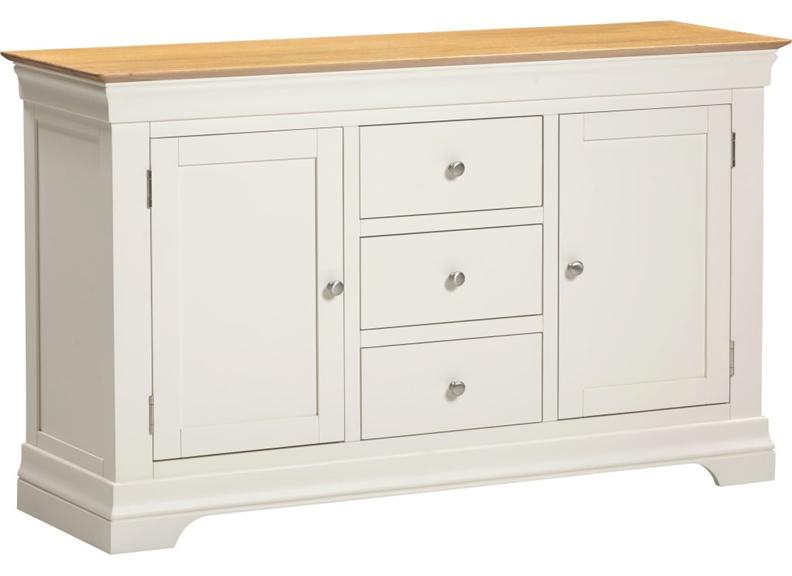 Bordeaux Ivory Large Sideboard (WBF) – Elegant Storage Cabinet for Dining & Living Spaces