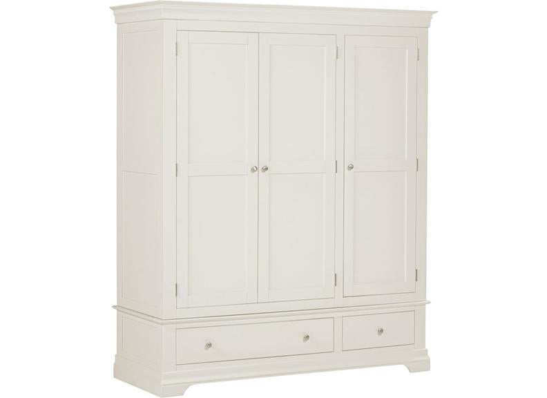 Bordeaux Triple Ivory Wardrobe - 1