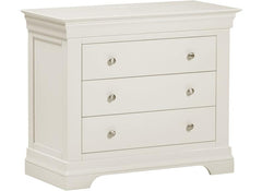 Bordeaux Ivory Three Drawer Chest - 1