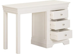 Bordeaux Ivory Dressing Table - open
