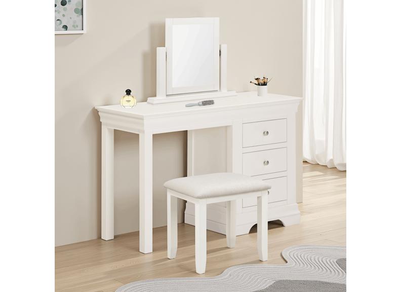 Bordeaux Ivory Dressing Table Mirror (WBF) – Elegant Bedroom Furniture For Your Home