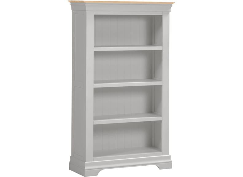 Bordeaux Grey Bookcase (WBF) – Elegant Occasional Storage For Dining & Living Spaces