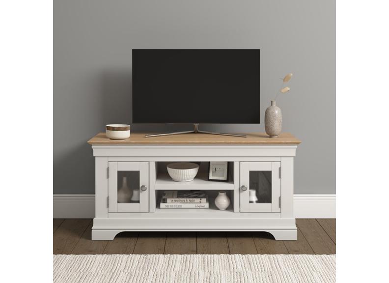 Bordeaux Ivory Small TV Stand - room