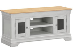 Bordeaux Grey Small TV Stand -1