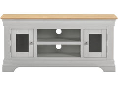 Bordeaux Grey Small TV Stand - front