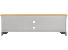Bordeaux Grey Long TV Stand - rear