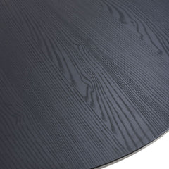 Boston Round Table 800mm - Black - Image 3