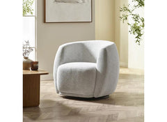 Bowline Cream Tub Swivel Chair - room