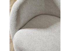 Bowline Cream Swivel Tub Chair - detail